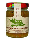 Chutney citron vert