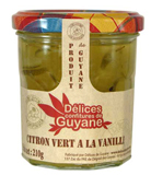 confiture citron vert à la vanille