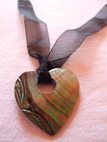 collier nacre coeur