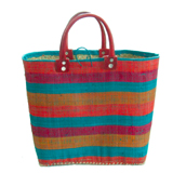Petit panier rayé